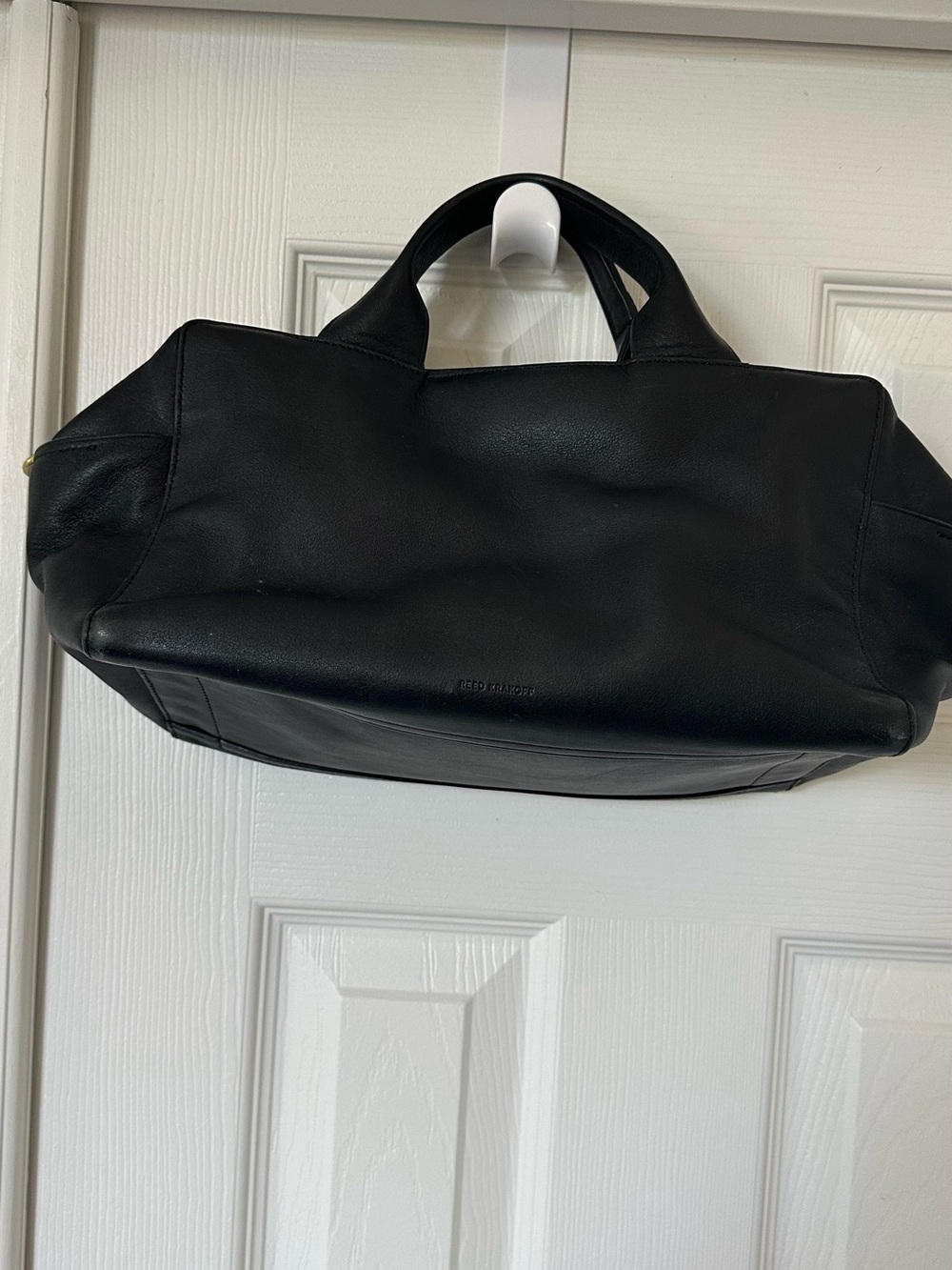 Reed Krakoff Black Leather Shoulder Bag - Picture 3 of 8